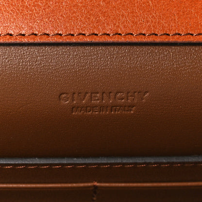 Givenchy Goatskin Suede Small GV3 Shoulder Bag Amber Mastic 6 of 8