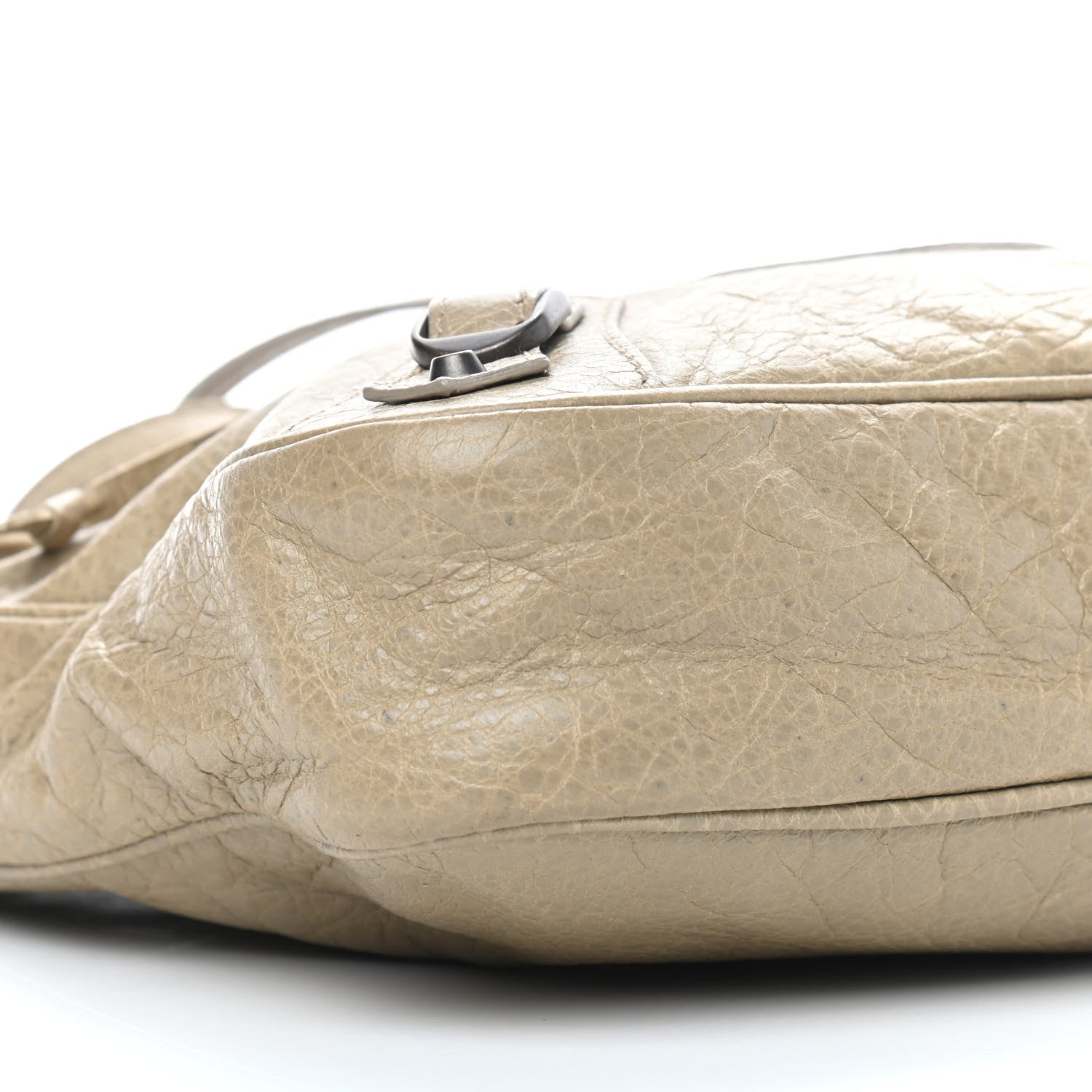 Balenciaga Agneau Classic Hardware Hip Beige Latte 8 of 9