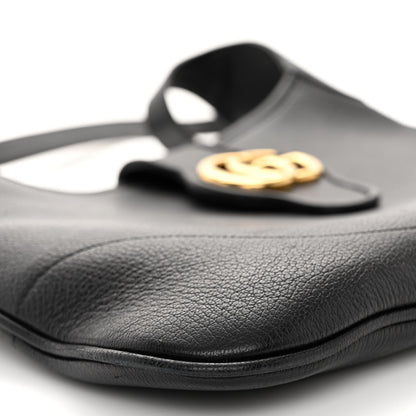 Gucci Goatskin Medium Aphrodite Shoulder Bag Black 8 of 9