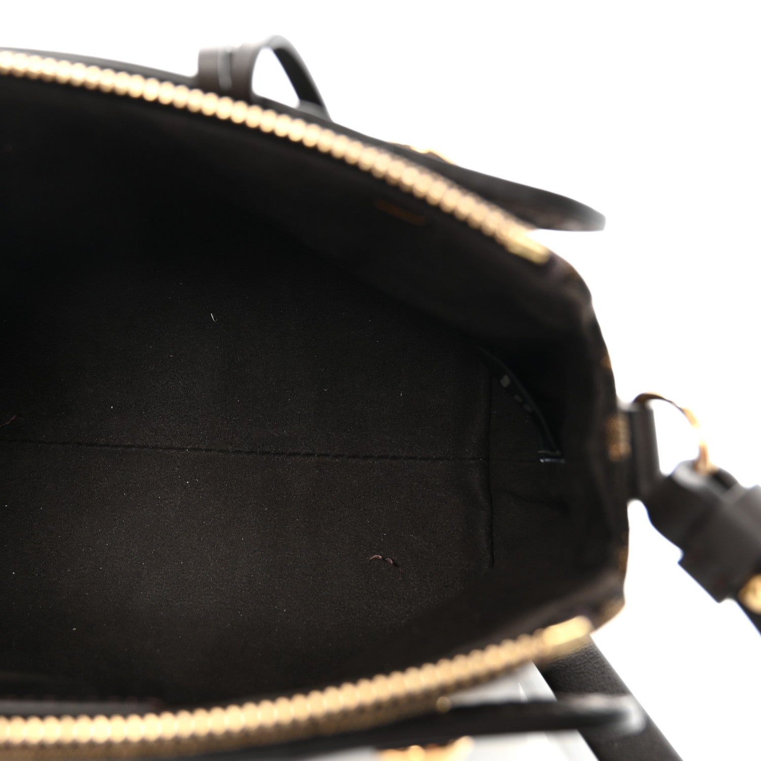 Fendi Vitello Grace Jacquard FF Mini By The Way Boston Bag Tobacco Moro Ebano 5 of 10