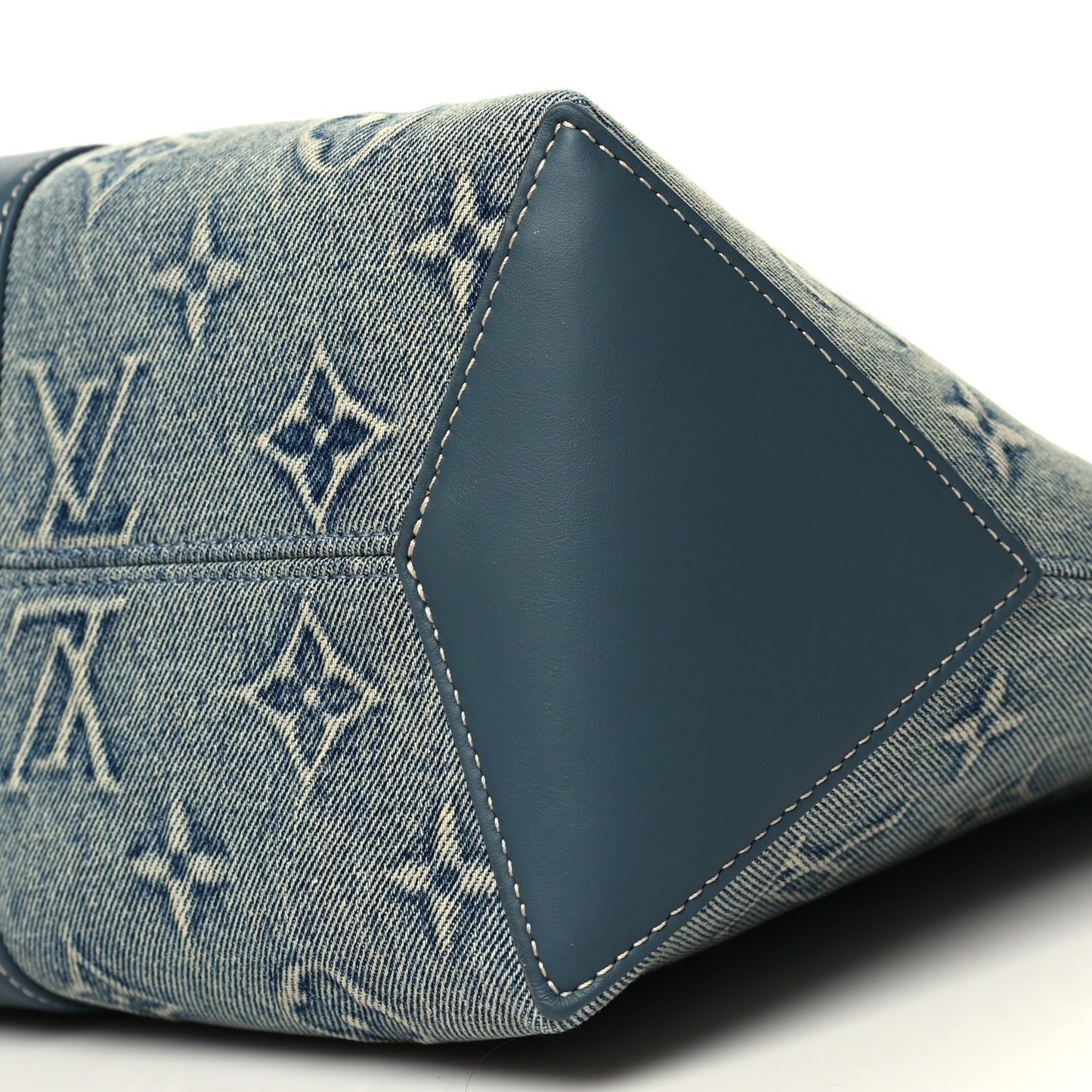 Monogram Washed Denim Weekend Tote NM
