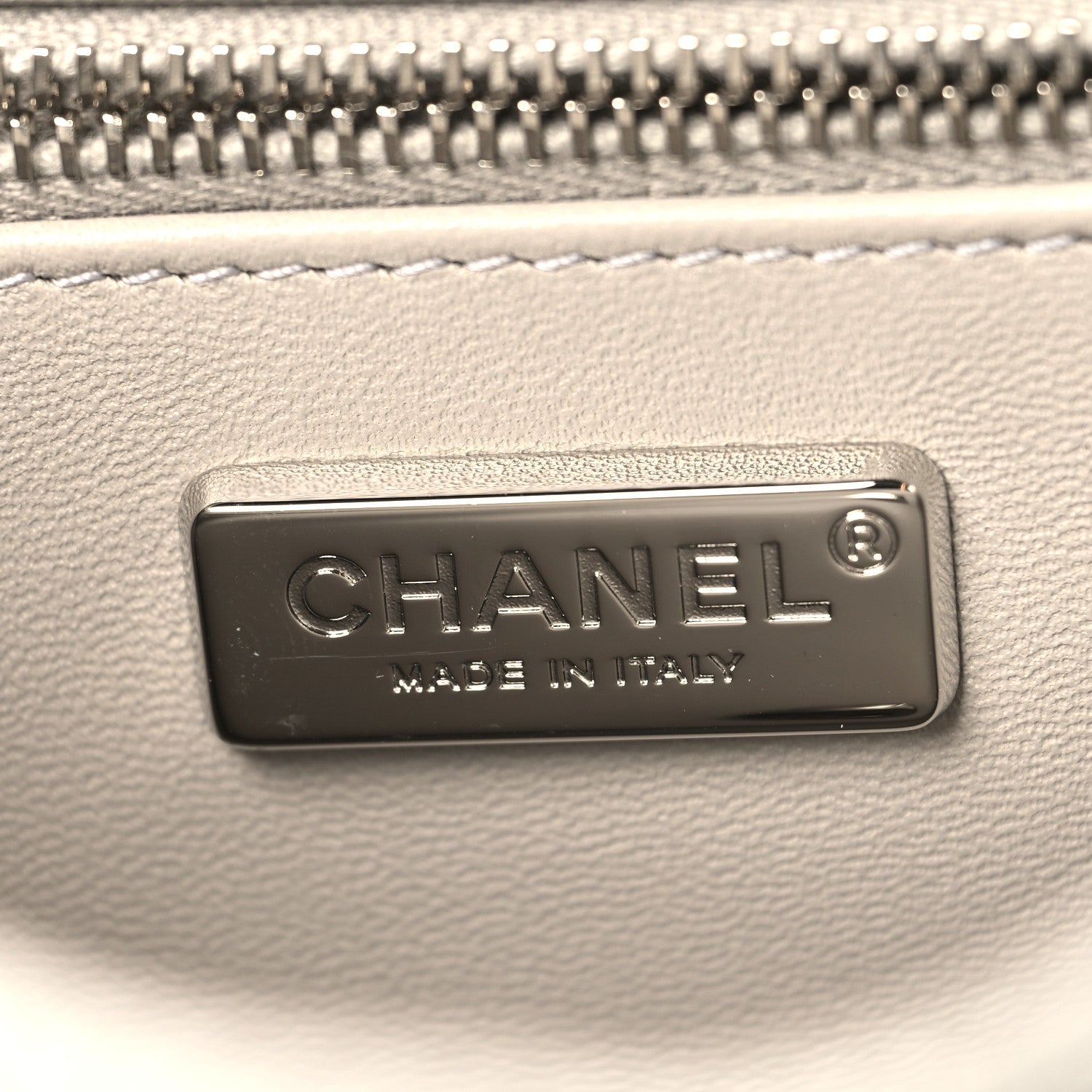 Chanel Crochet Strass Evening Flap Bag Silvery 5 of 9