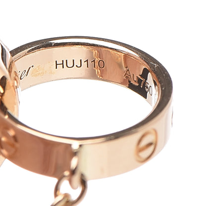 Cartier 18K Yellow Gold Interlocking LOVE Bracelet 5 of 8