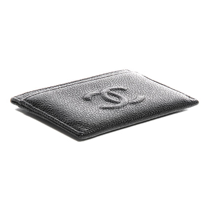 Chanel Caviar Timeless CC Card Holder Black 4 of 7