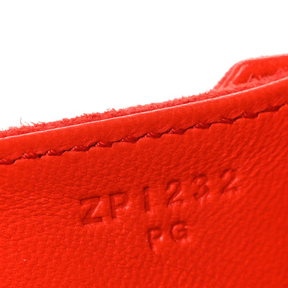 Hermes Veau Doblis Mini Verrou Chaine Bag Capucine 7 of 12