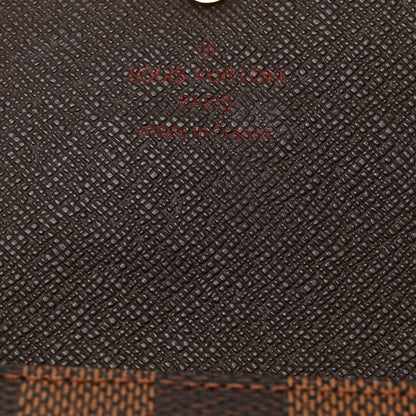 Louis Vuitton Damier Ebene Porte Tresor International Wallet 6 of 6