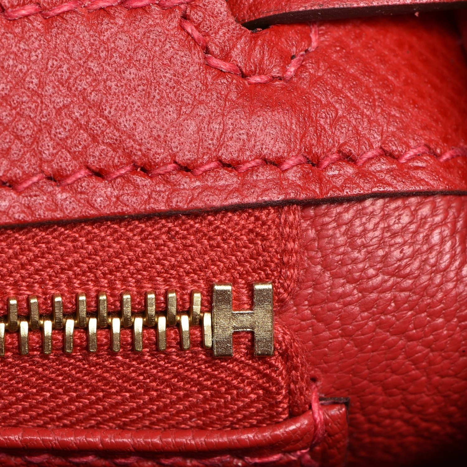 Hermes Epsom Kelly Sellier 32 Rouge Casaque 16 of 32