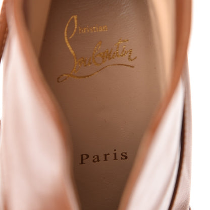Christian Louboutin Shiny Nappa S.I.T. Rain 100 Ankle Boots 41 Brown 8 of 15