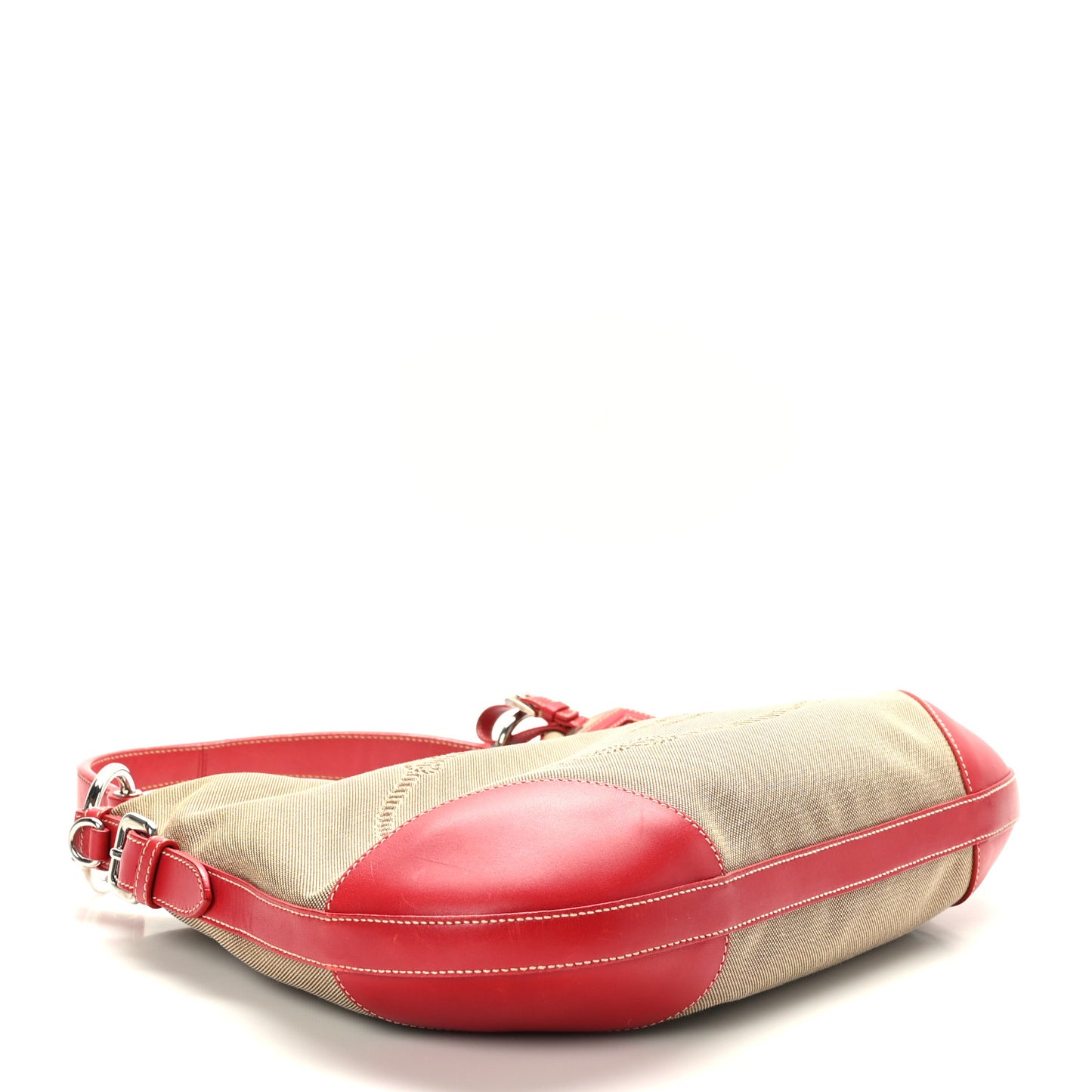 Jacquard Logo Hobo Corda Rosso