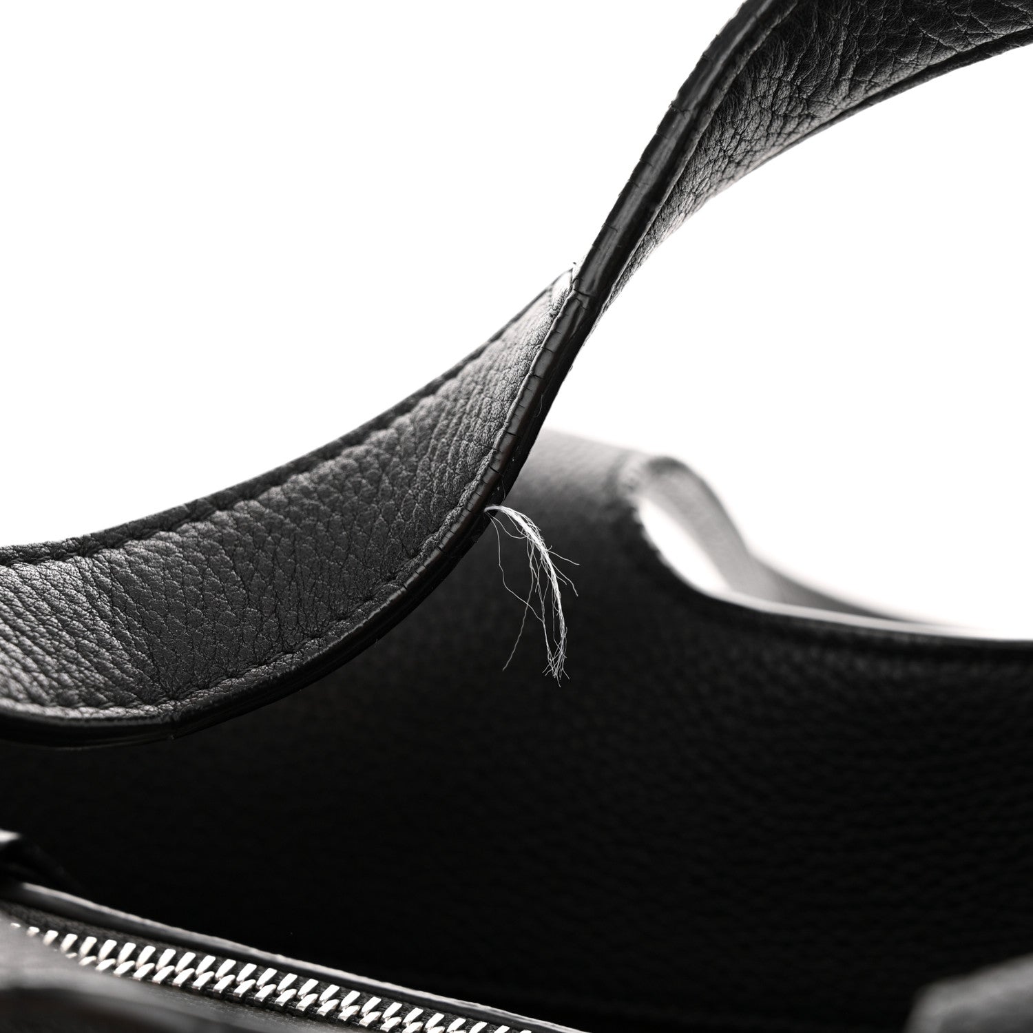 Celine Baby Grained Calfskin Medium Tri-Fold Bag Black 19 of 21