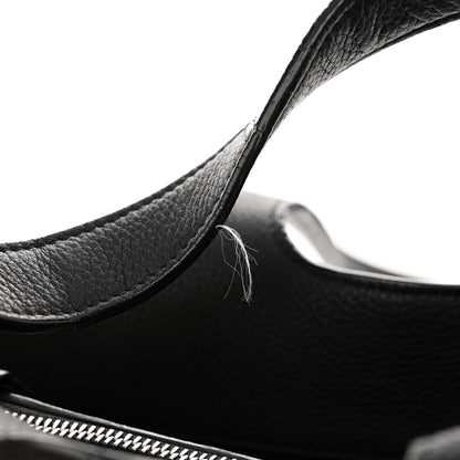 Celine Baby Grained Calfskin Medium Tri-Fold Bag Black 19 of 21