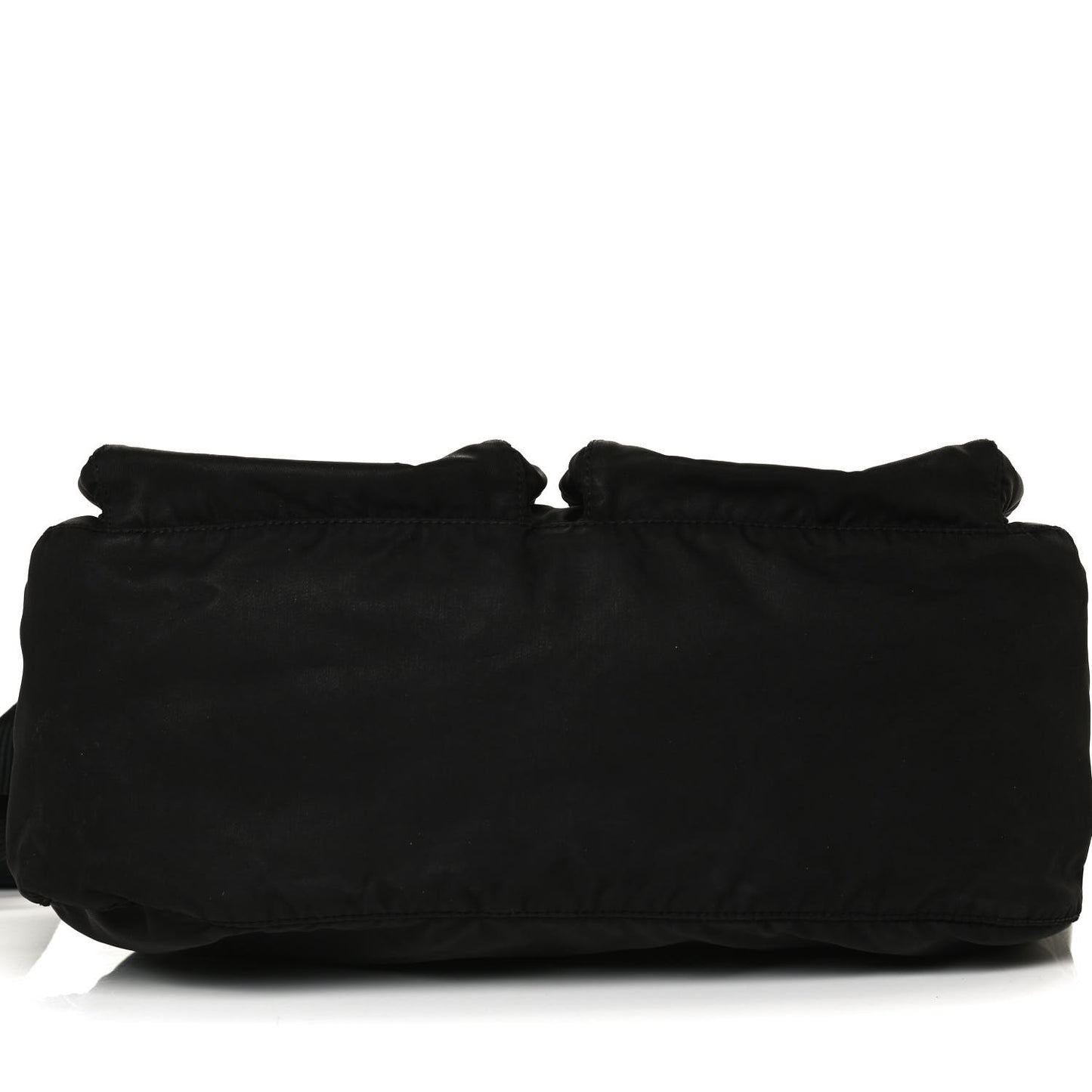 Nylon Vela Messenger Bag Black