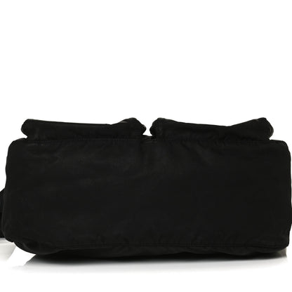 Prada Nylon Vela Messenger Bag Black 11 of 14