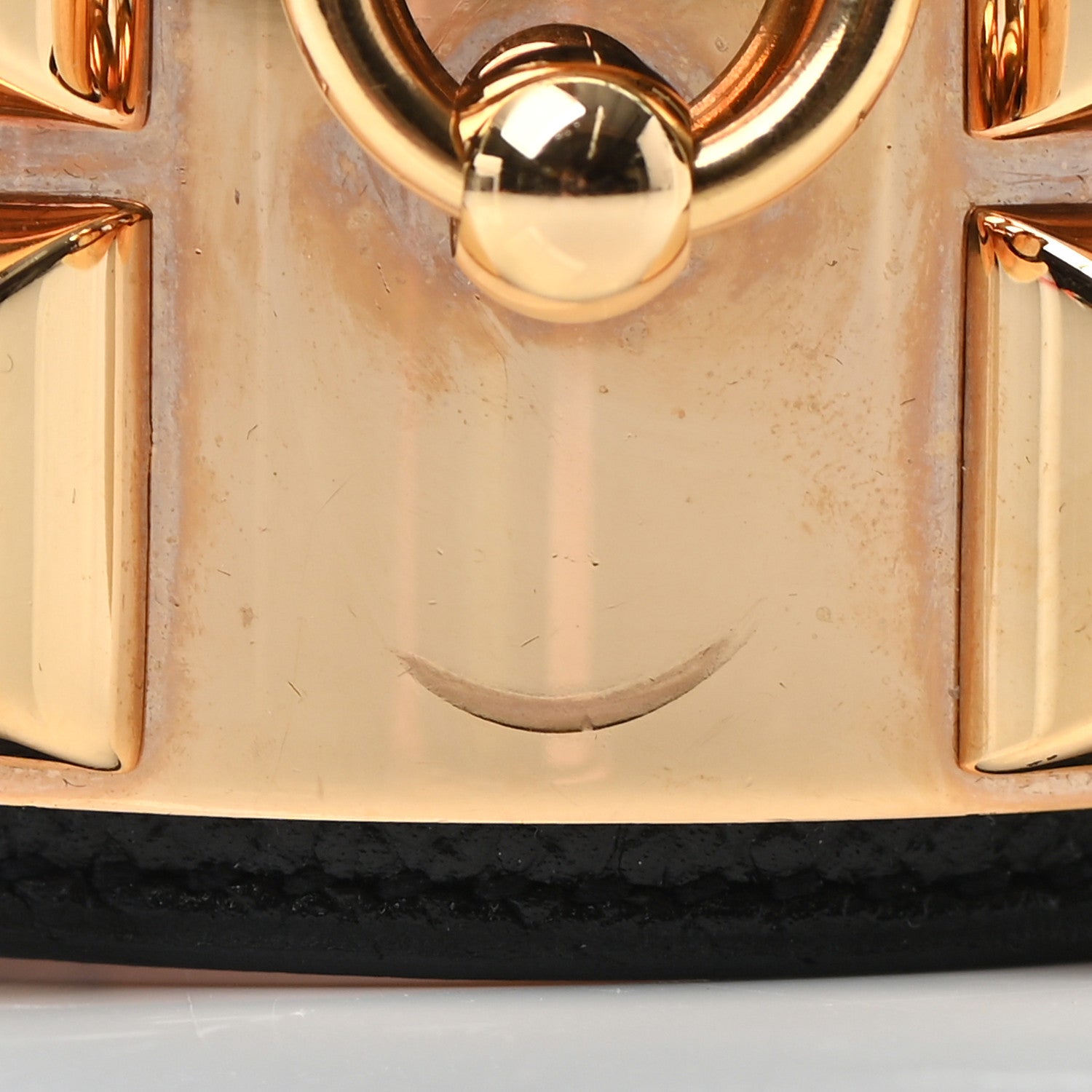 Hermes Epsom Collier de Chien CDC Bracelet S Black 4 of 7