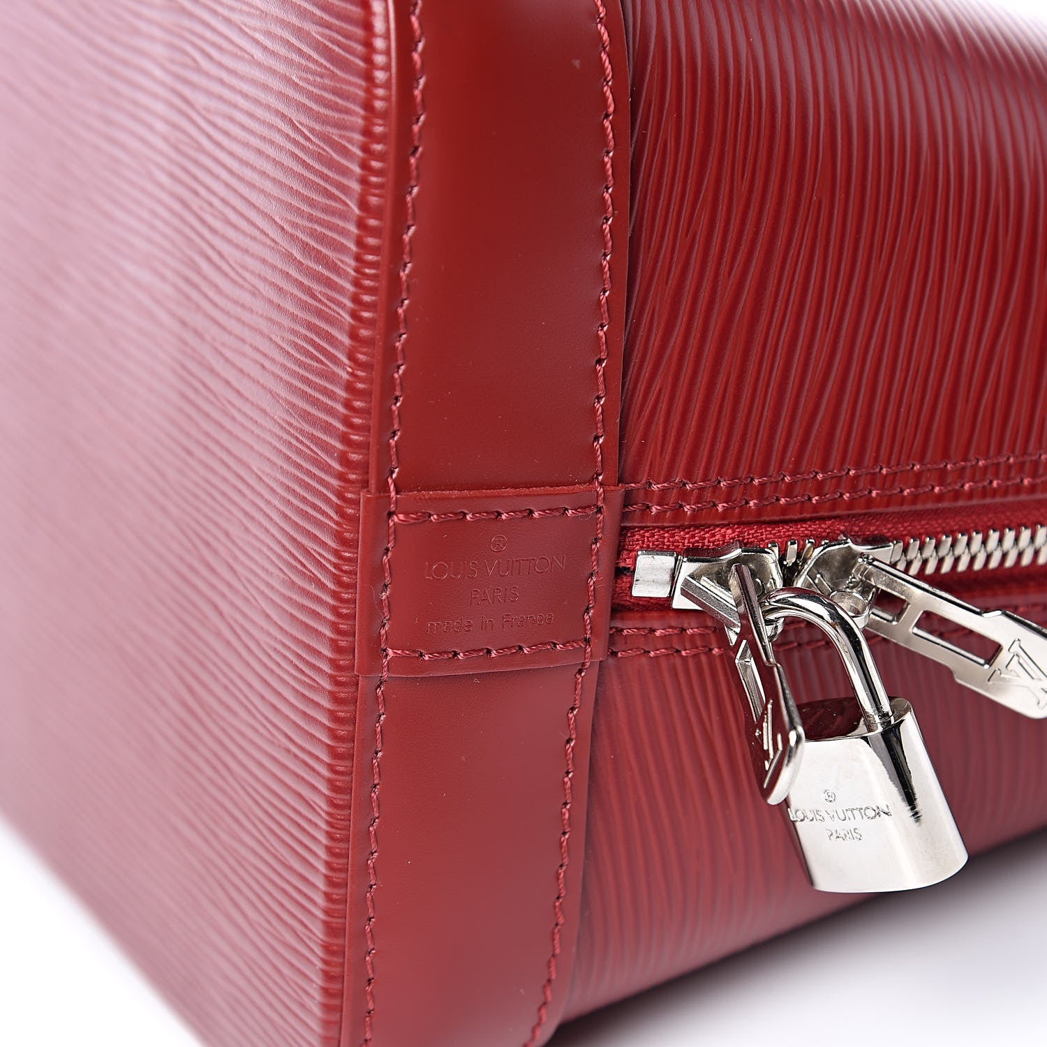 Louis Vuitton Epi Alma PM Rubis 6 of 10