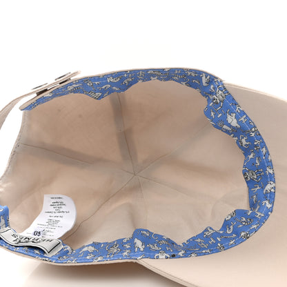 Hermes Cotton Riley Hat 60 Ecru 7 of 8