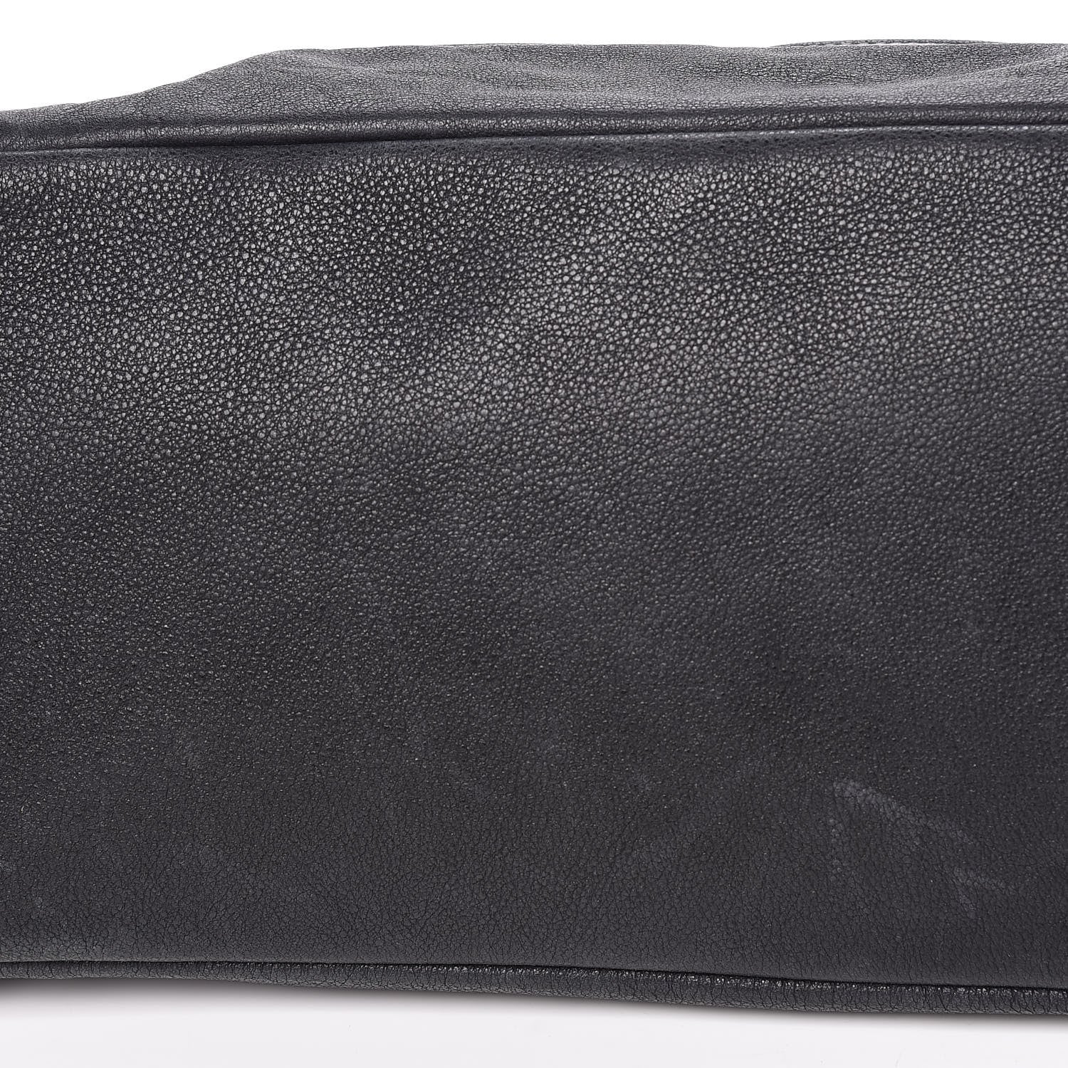 Chanel Washed Calfskin Tote Black 16 of 21