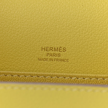 Hermes Evercolor Mini Sac Roulis Lime 6 of 9