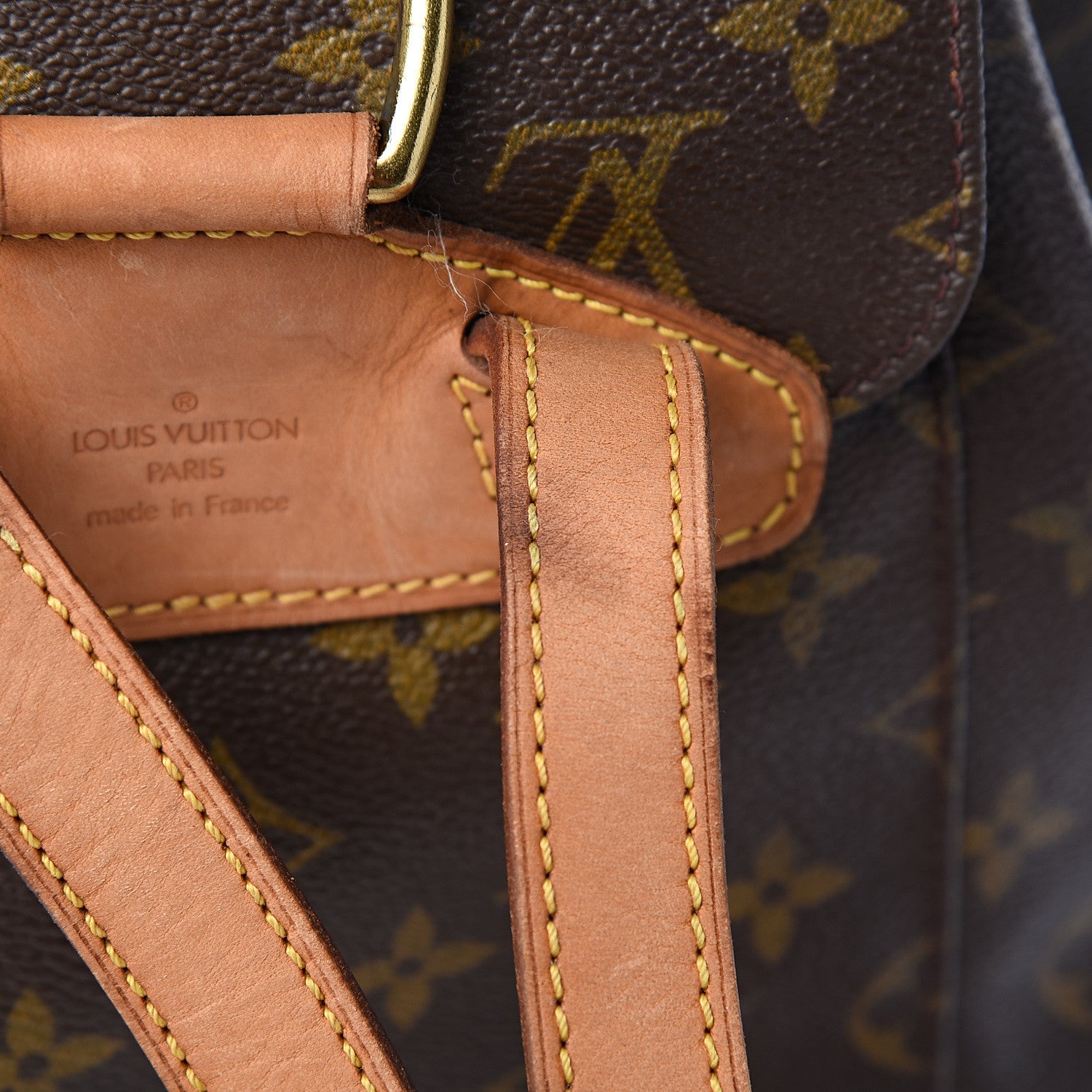 Louis Vuitton Monogram Montsouris MM Backpack 10 of 11