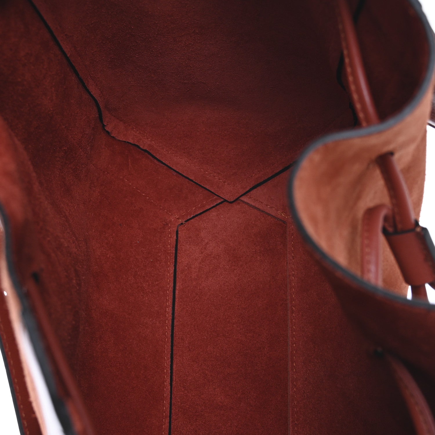 Mulberry Silky Calfskin Suede Small Millie Rust 6 of 11