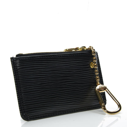 Louis Vuitton Epi Key Pouch Black 5 of 7