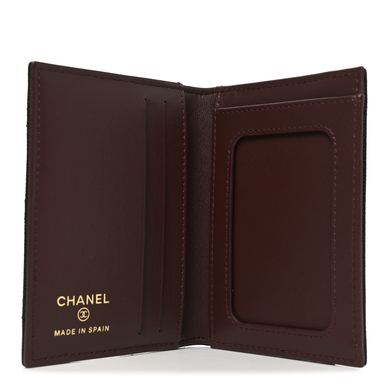 Chanel Caviar Quilted Card Holder Wallet Black 5 of 8