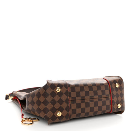Louis Vuitton Damier Ebene Caissa Hobo Cherry 4 of 10