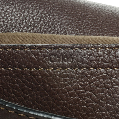 Chloe Calfskin Medium Marcie Round Crossbody Bag Coffee Shot 7 of 10