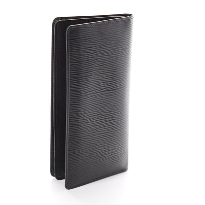 Louis Vuitton Epi Brazza Wallet Black 2 of 5
