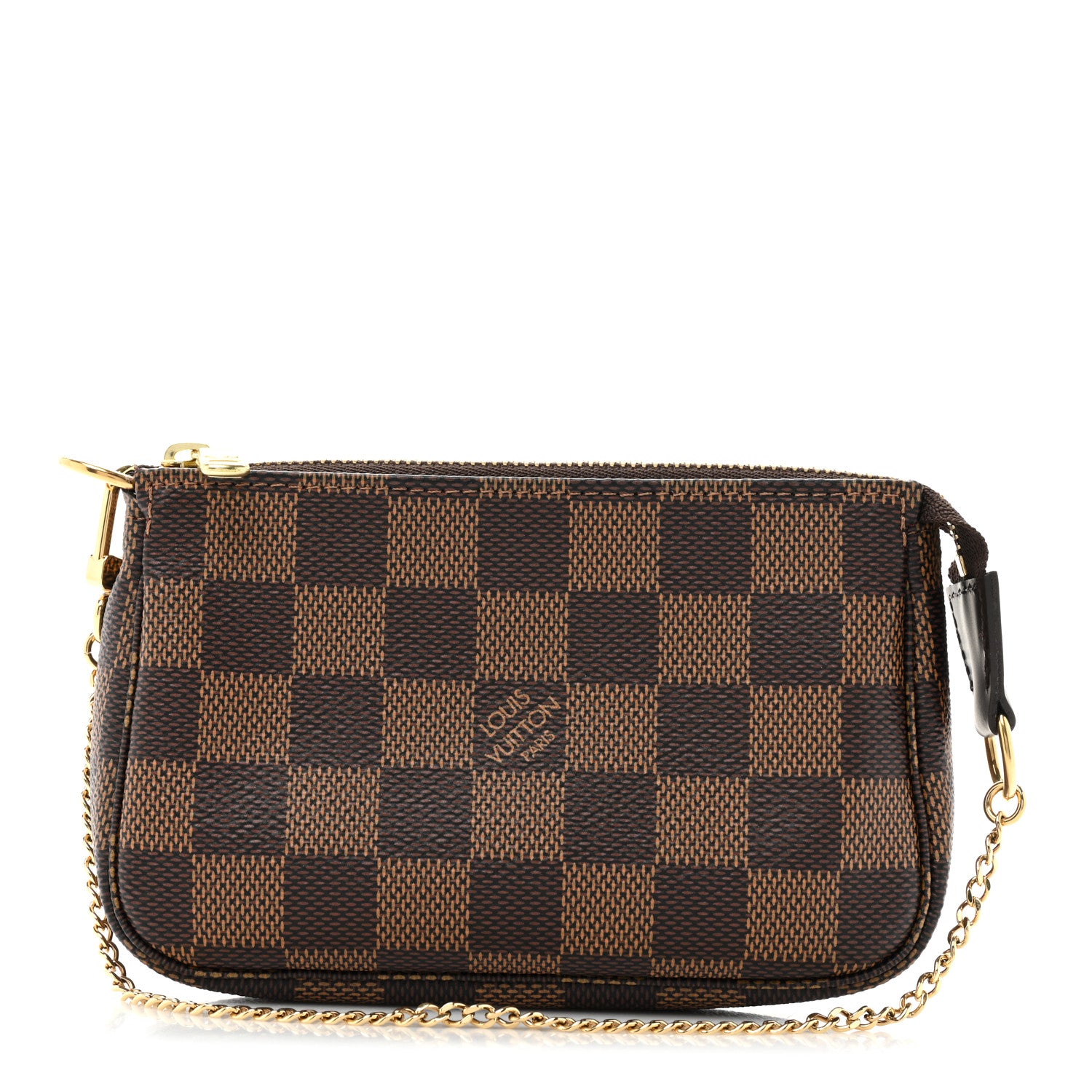 Louis Vuitton Damier Ebene Mini Pochette Accessories 1 of 9