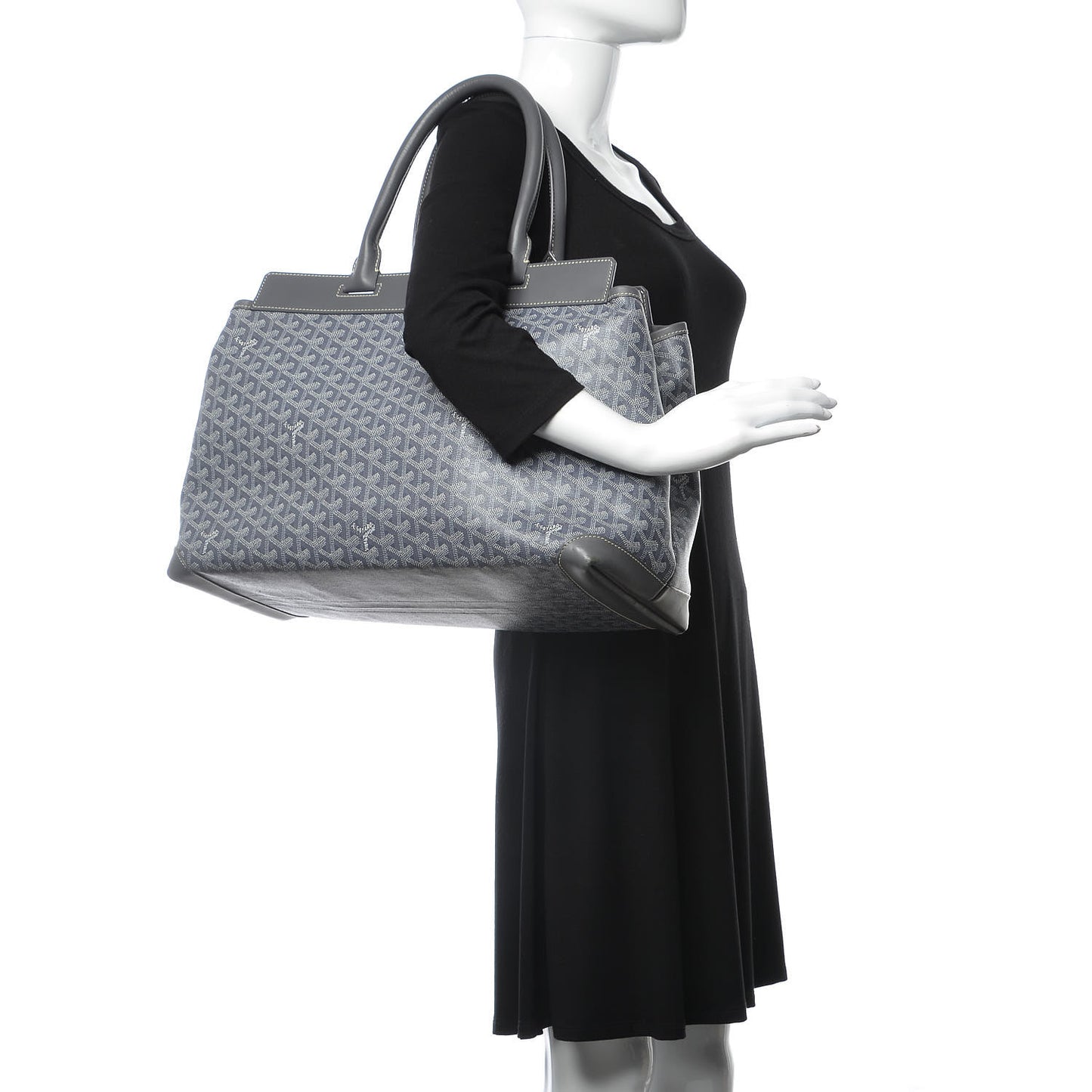 Goyardine Bellechasse GM Tote Grey