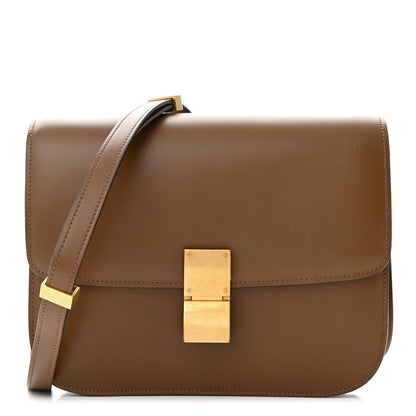 Celine Box Calfskin Medium Classic Box Flap Bag Camel 1 of 11