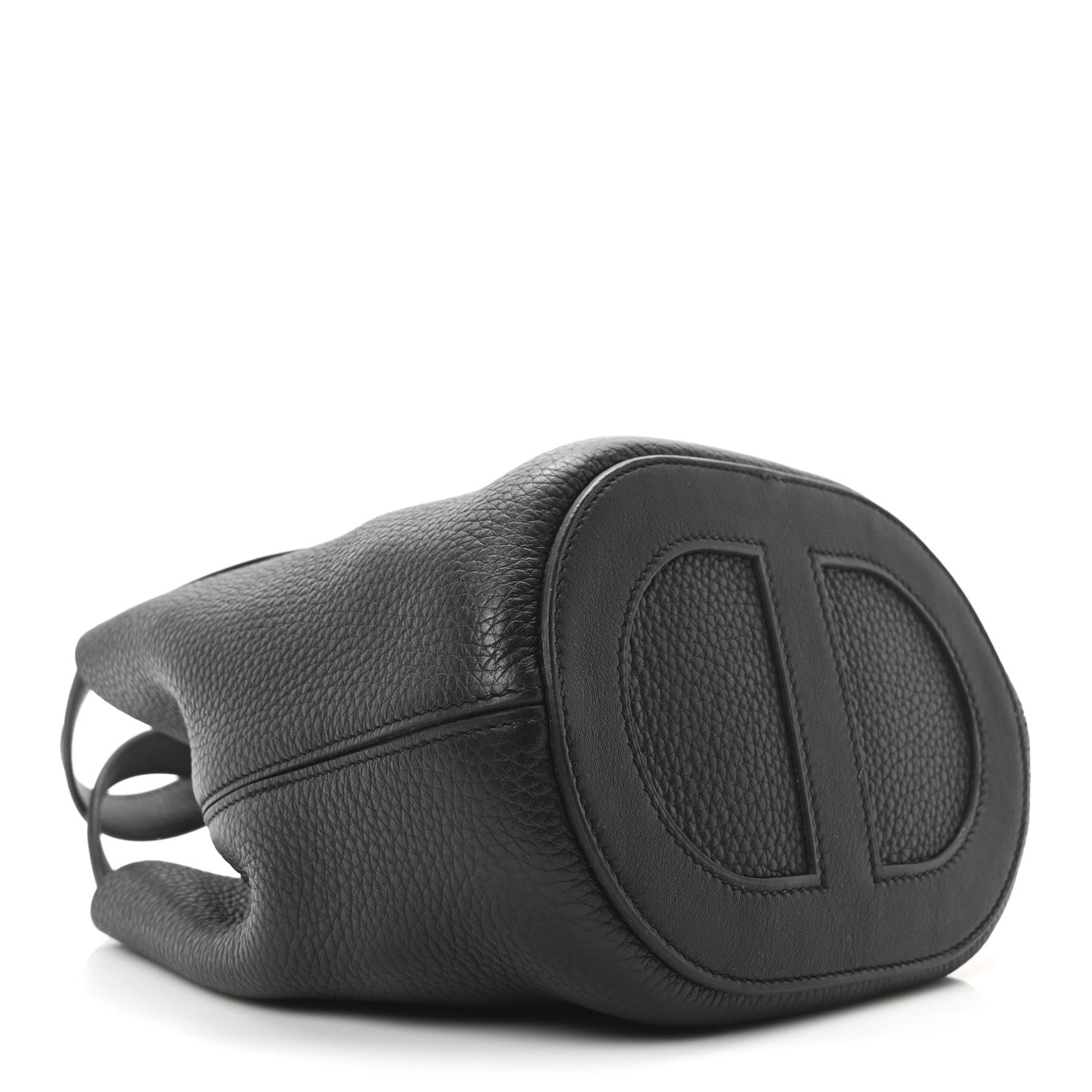 Hermes Taurillon Clemence Swift In-The-Loop 18 Bag Black 4 of 10