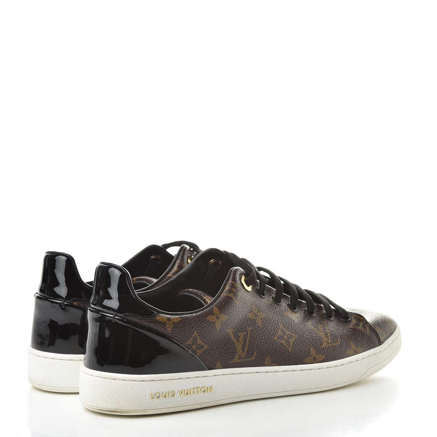 Patent Monogram Frontrow Sneakers 41