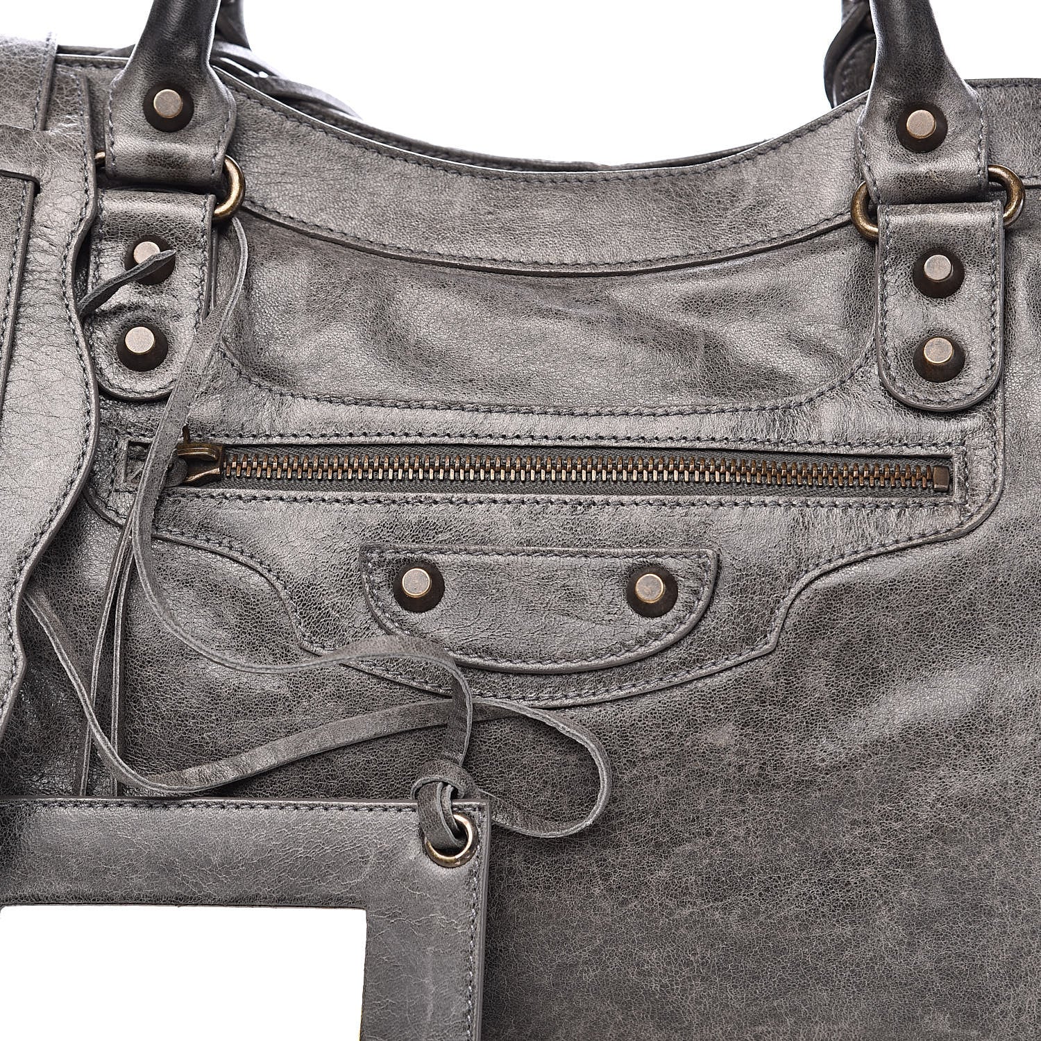 Balenciaga Agneau Classic Hardware City Anthracite 12 of 12