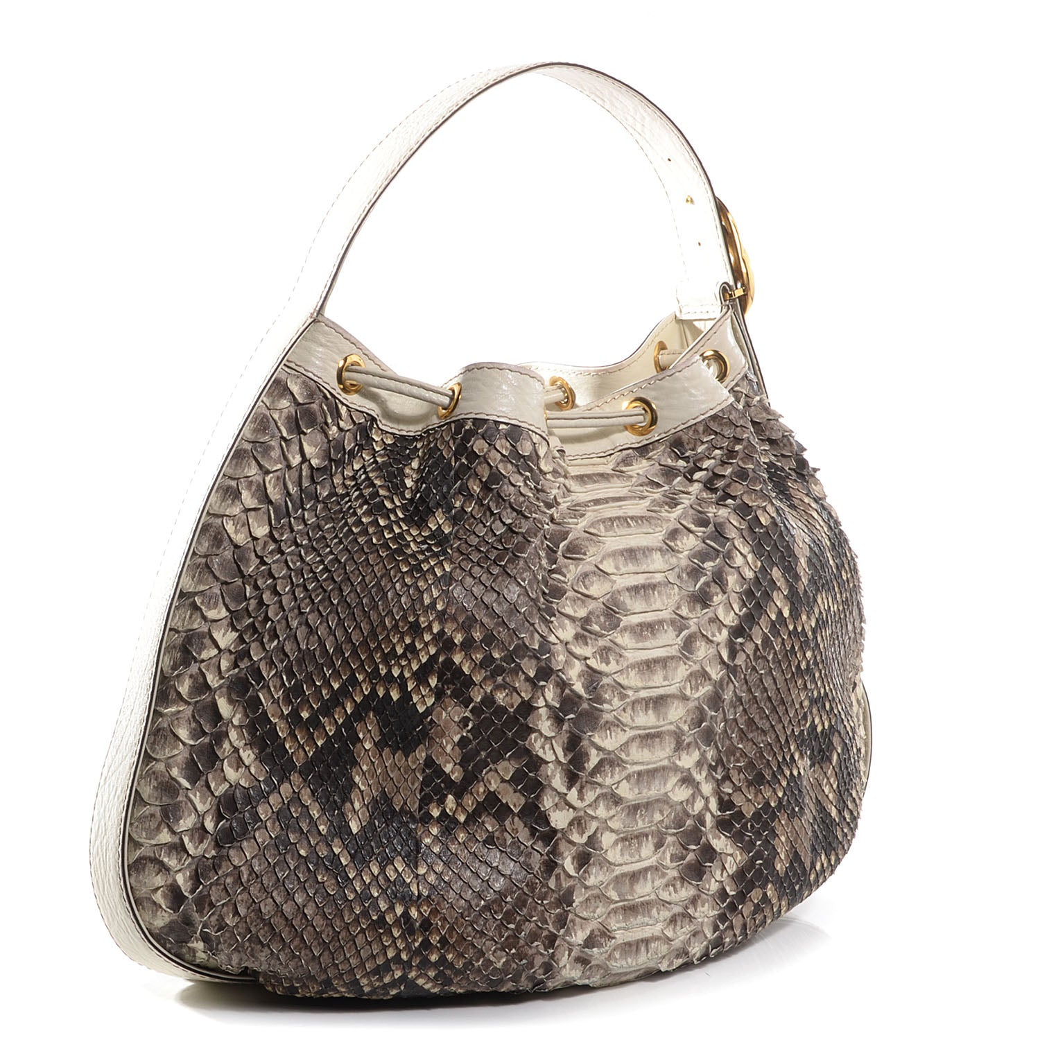 Gucci Python Medium Interlocking Icon Tote 3 of 7