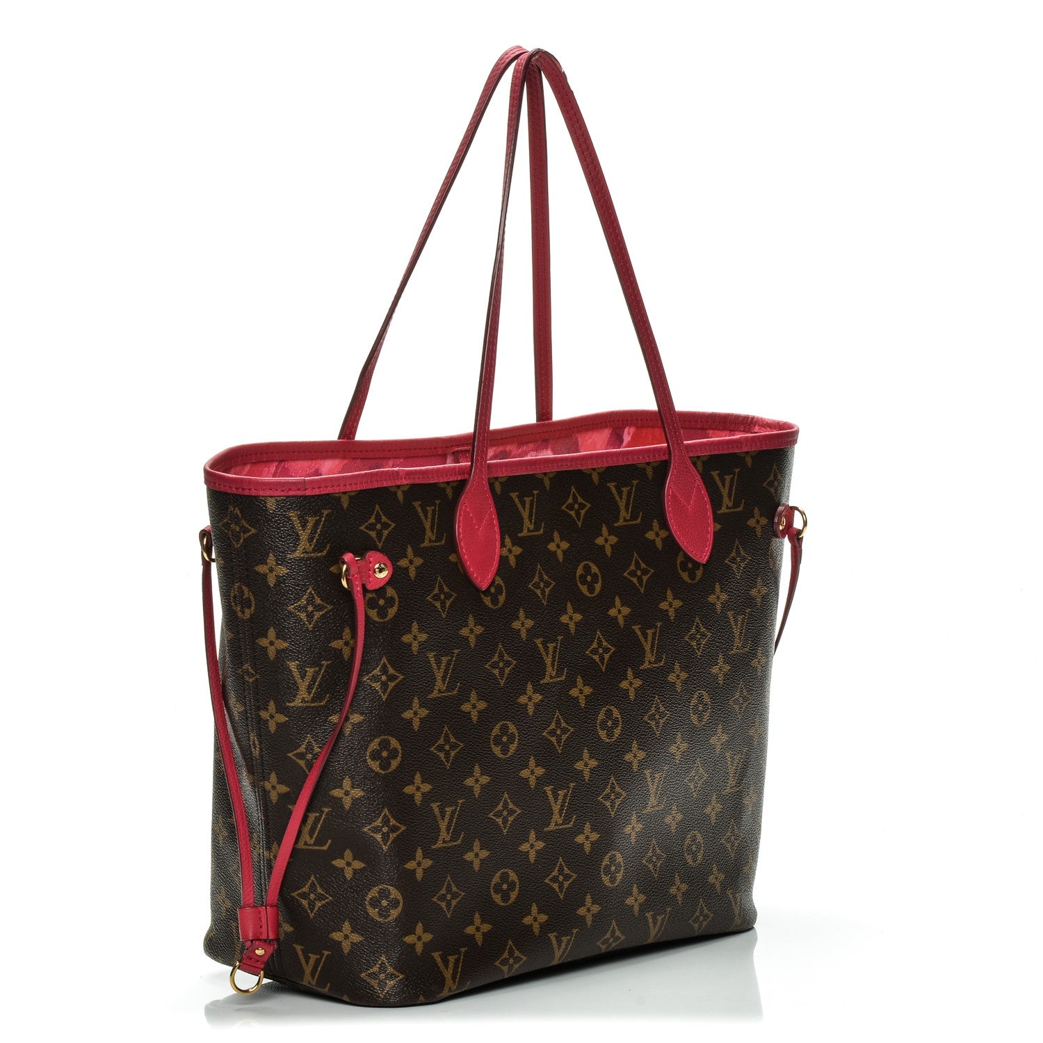 Louis Vuitton Monogram Articles de Voyage Ikat Neverfull MM Rose Indien 3 of 8