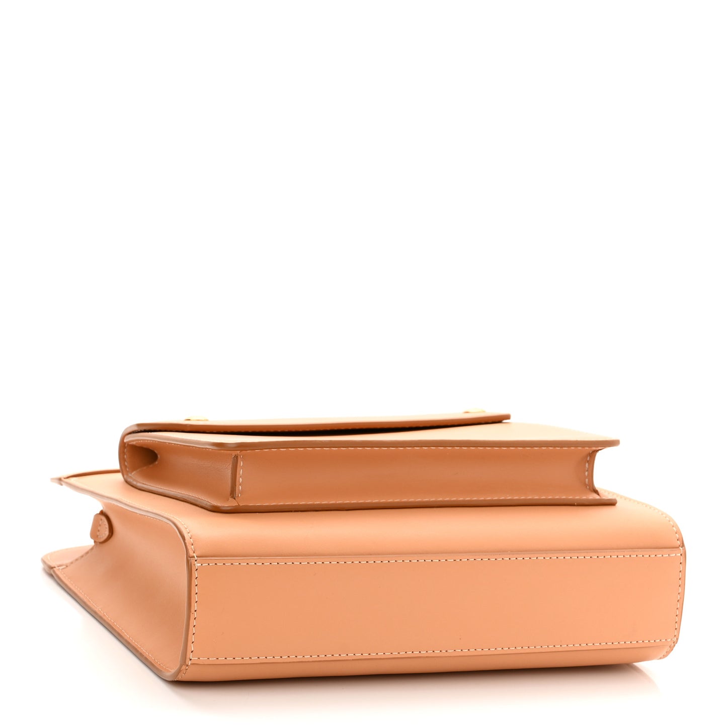 Smooth Calfskin Mini Pocket Bag Warm Sand