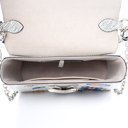 Louis Vuitton Epi Azteque Twist Shoulder Bag MM White 5 of 12