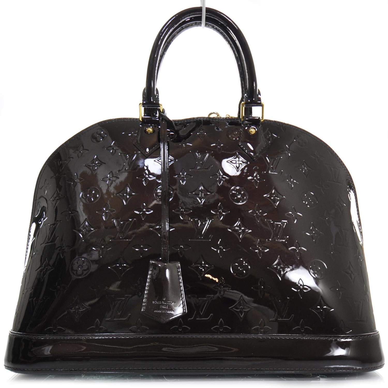 Louis Vuitton Vernis Alma MM Amarante 1 of 9