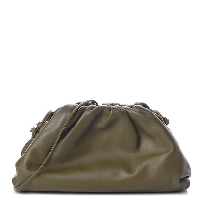 Bottega Veneta Butter Calfskin The Mini Pouch Kaki Fondente 1 of 8