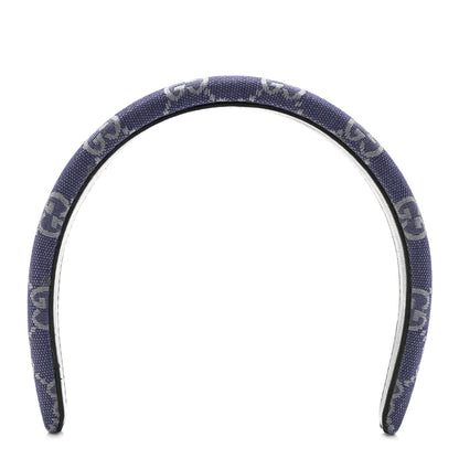 Gucci GG Canvas Danny Headband Blue 1 of 5