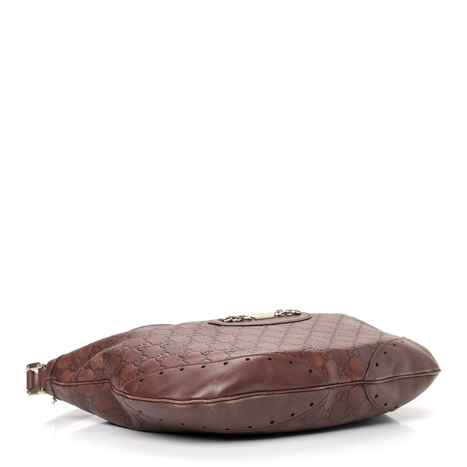 Gucci Guccissima Punch Shoulder Bag Brown 4 of 11