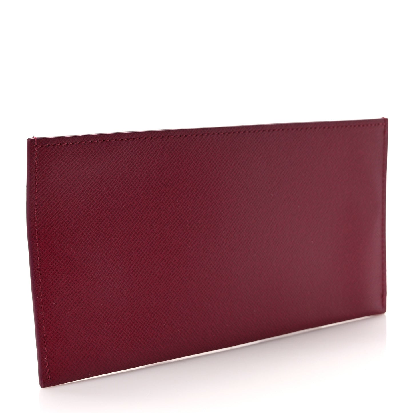 Calfskin Felicie Card Holder Insert Fuchsia