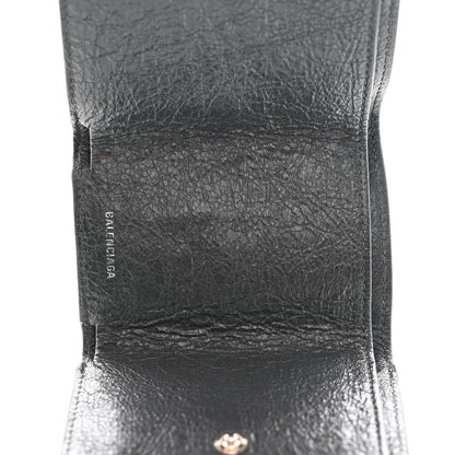 Balenciaga Agneau Classic Silver Hardware Mini Wallet Gris Fossile 6 of 11