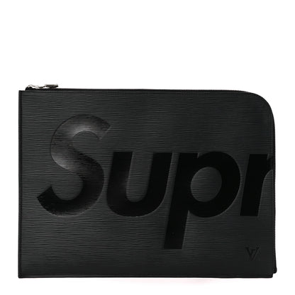 Louis Vuitton X Supreme Epi Pochette Jour GM Black 1 of 11