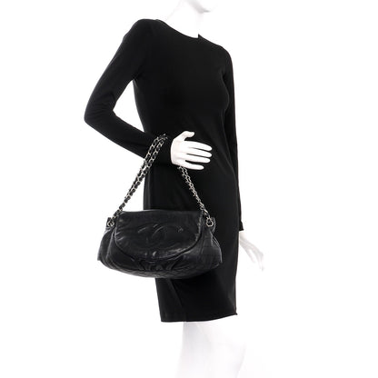 Chanel Caviar Half Moon Large Flap Black 2 of 7