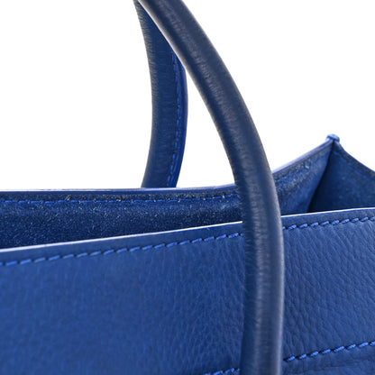 Celine Supple Calfskin Medium Phantom Luggage Royal Blue 14 of 18