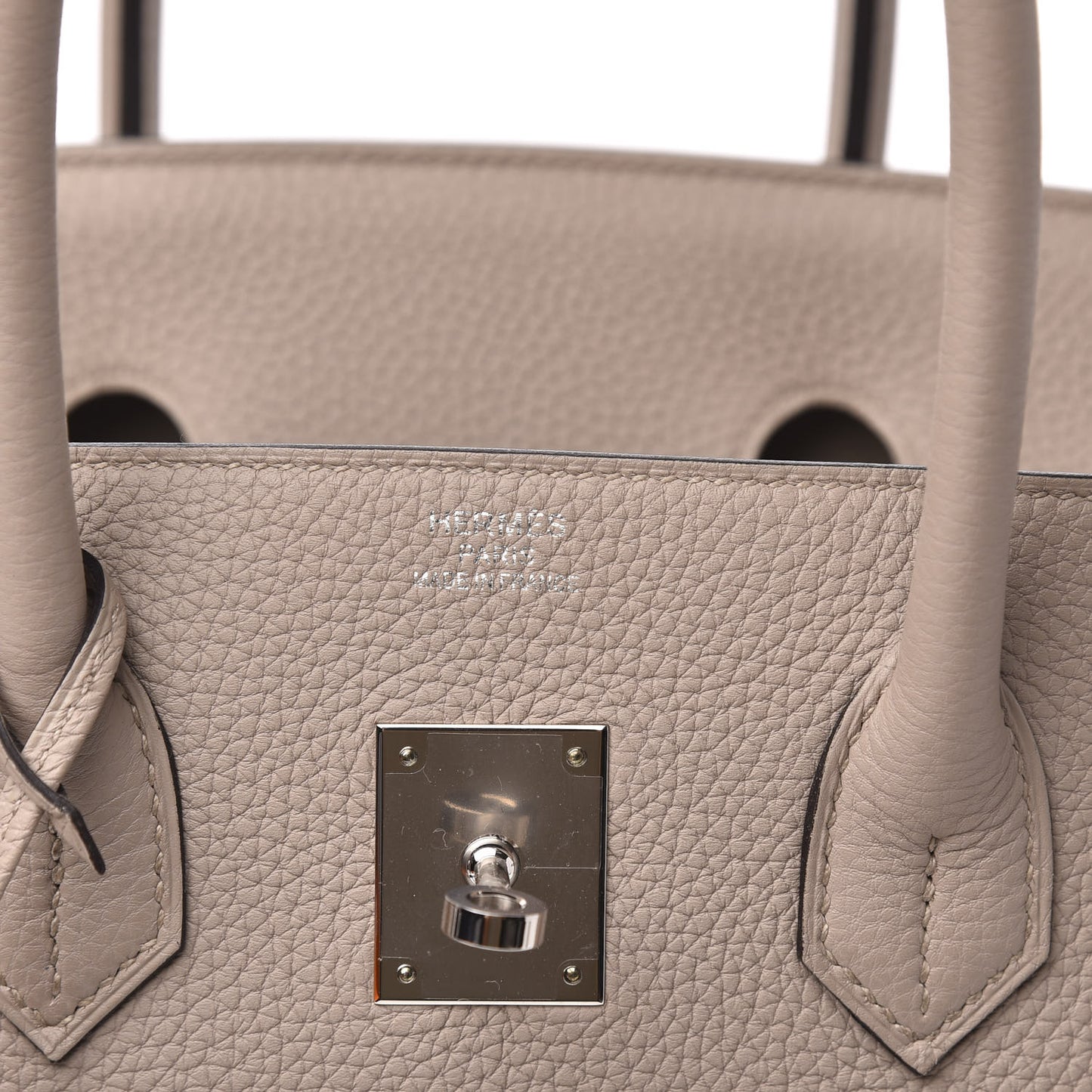 Togo Birkin 35 Gris Tourterelle