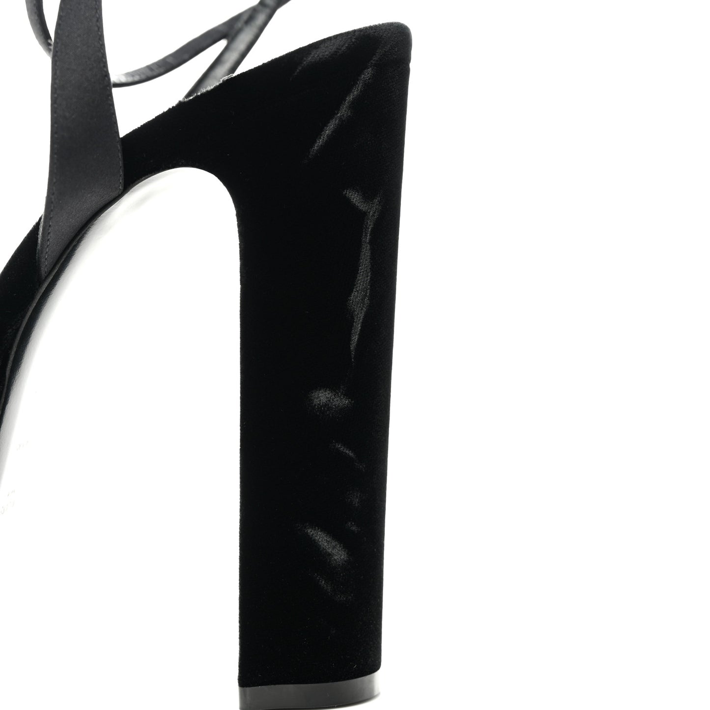 Velvet Jodie Platform Sandals 38 Black